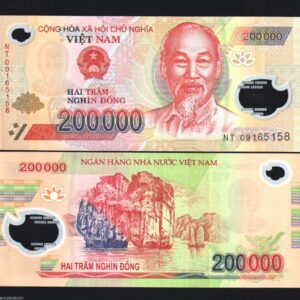 VIETNAM 200000 DONG P123 2006 UNC