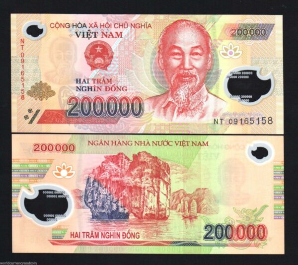 VIETNAM 200000 DONG P123 2006 UNC
