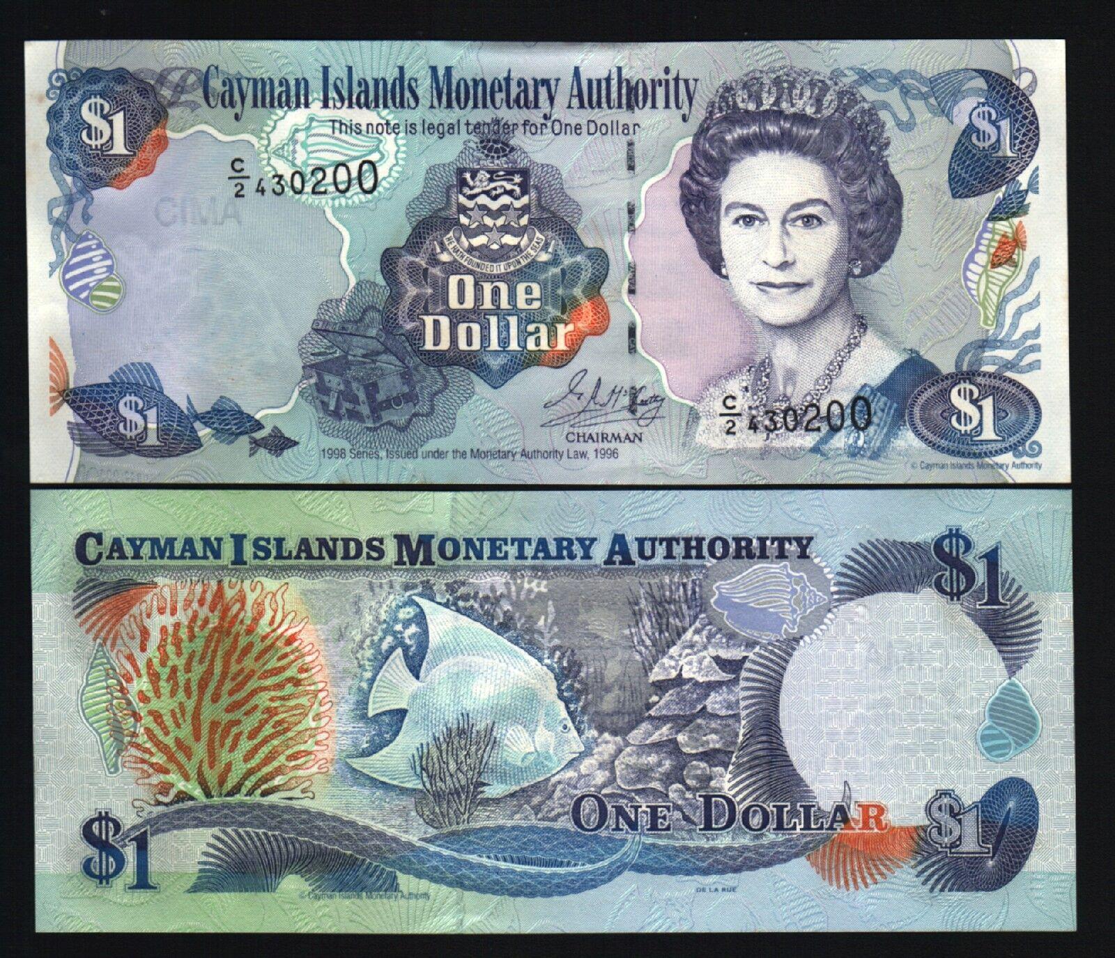 CAYMAN ISLANDS 1 DOLLAR P21B 1998 UNC - WorldCurrency